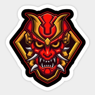 Demon Character Sticker